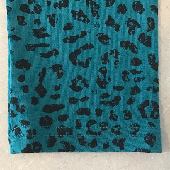 2/$25 Divided H&M Teal Patterned Leggings, 10 - Picture 10 of 15